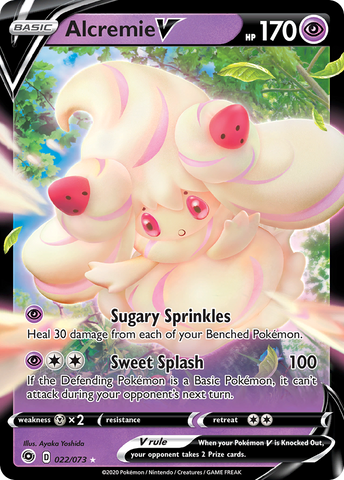 Alcremie V (022/073) [Espada y escudo: Camino del campeón] 