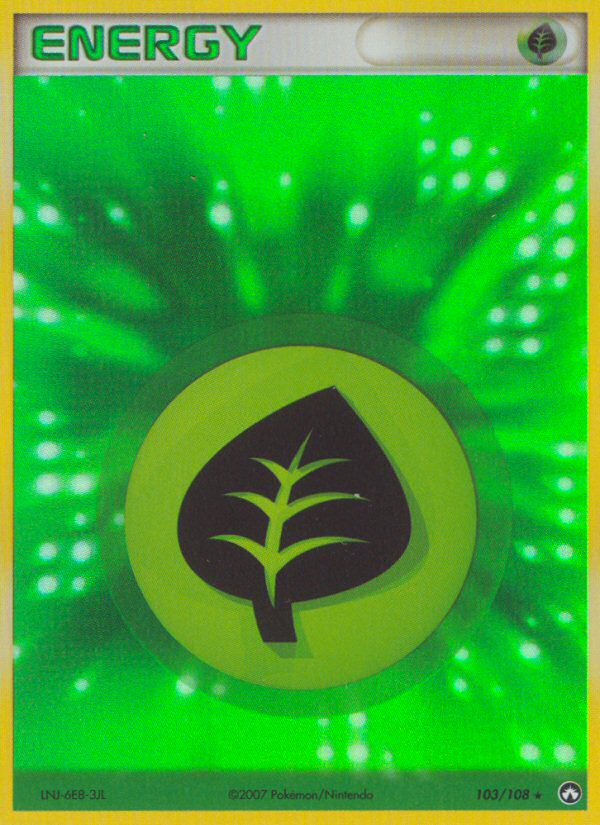 Energía de hierba (103/108) [EX: Guardianes de poder] 
