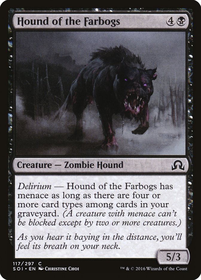 Sabueso de los Farbogs [Sombras sobre Innistrad] 