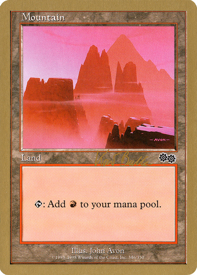 Montaña (kb346) (Kai Budde) [World Championship Decks 1999] 