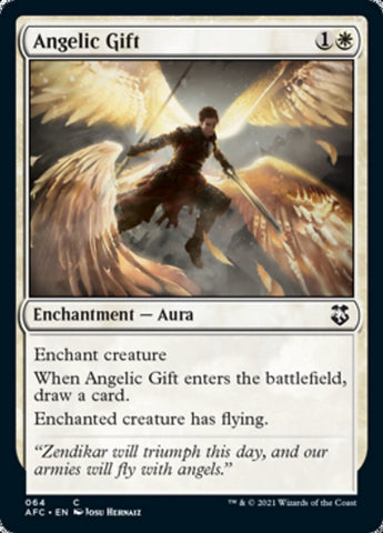 Regalo angelical [Dragones y Mazmorras: Aventuras en los Reinos Olvidados Commander] 