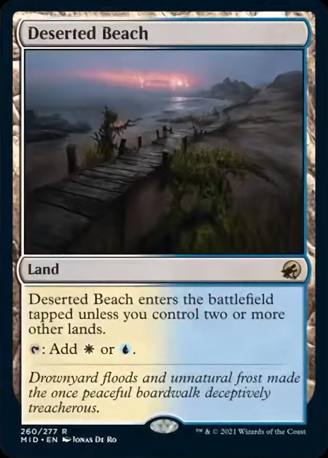 Playa desierta [Innistrad: Caza de medianoche] 