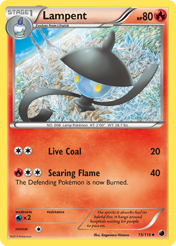 Lampent (15/116) [Blanco y negro: Plasma Freeze] 
