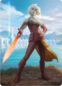 Nahiri, heredera de los Ancestros 1 Tarjeta artística [Serie de arte Zendikar Rising] 