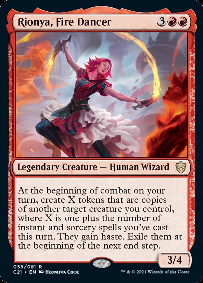 Rionya, bailarina del fuego [Comandante 2021] 