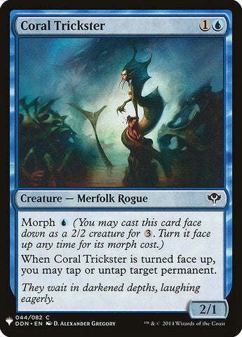 Coral Trickster [Potenciador misterioso] 