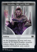 Liliana, el emblema de la última esperanza // Espíritu (002) Ficha de doble cara [Fichas Double Masters 2022] 