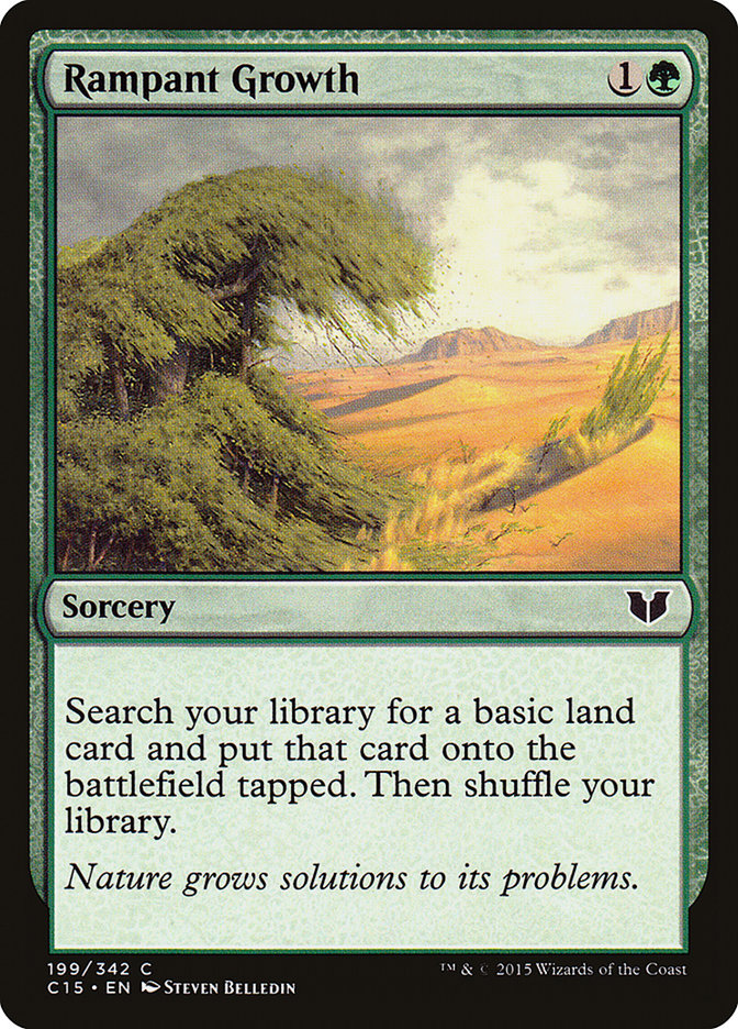 Crecimiento desenfrenado [Commander 2015] 