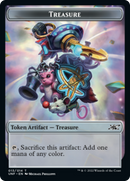 Gato // Tesoro (13) Ficha de doble cara [Tokens Unfinity] 