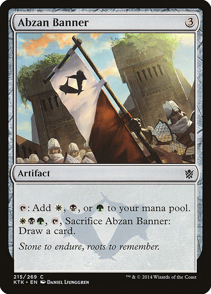 Estandarte abzano [kanes de Tarkir] 