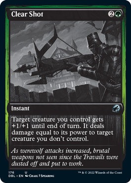 Tiro claro [Innistrad: función doble] 
