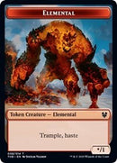 Elemental // Ficha de doble cara de Sátiro [Fichas de Theros más allá de la muerte] 