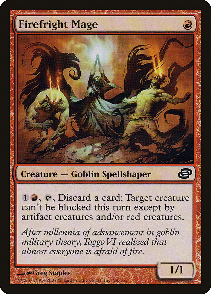 Mago de miedo al fuego [Caos planar] 