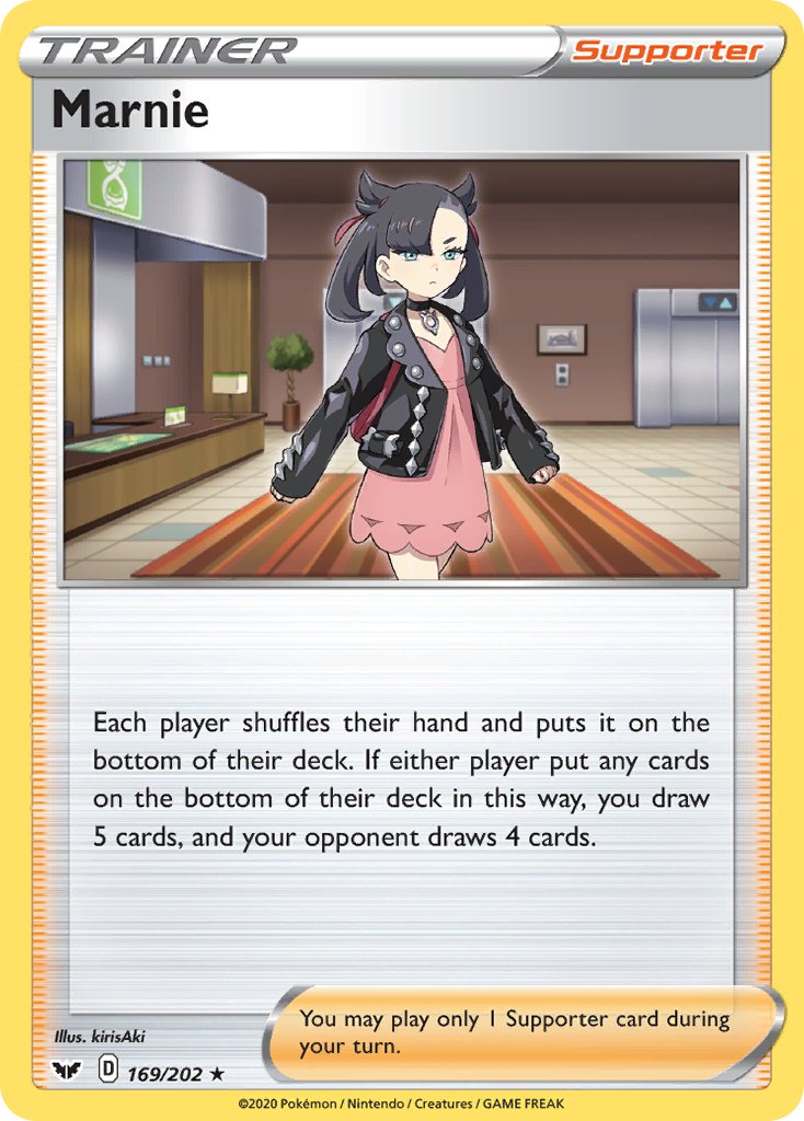 Marnie (169/202) (Exclusivo de la baraja temática) [Espada y escudo: Conjunto básico] 