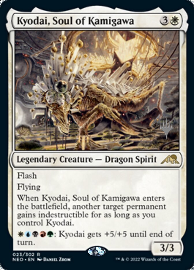 Kyodai, alma de Kamigawa (paquete promocional) [Kamigawa: Promociones de la dinastía Neon] 