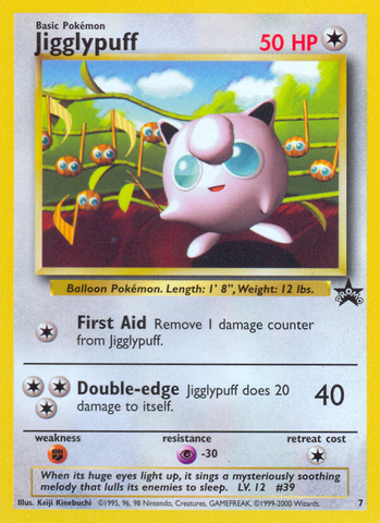 Jigglypuff (7) [Magos de la Costa: Promociones de Black Star] 