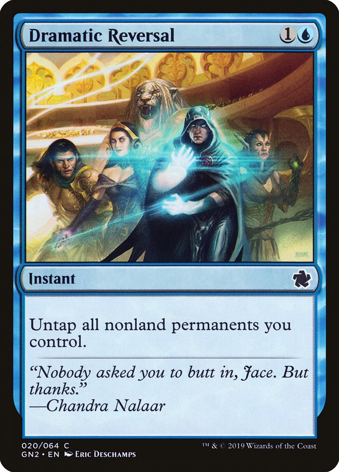 Inversión dramática [Noche de juegos 2019] 