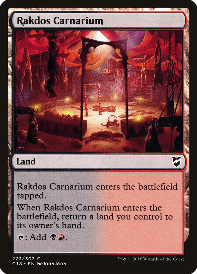 Rakdos Carnarium [Comandante 2018] 