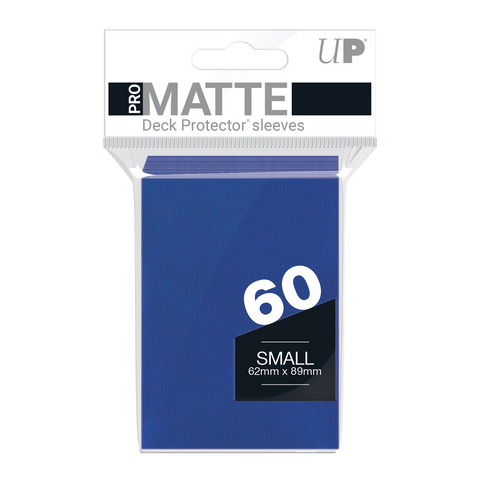 Ultra PRO: Fundas pequeñas de 60 ct - PRO-Matte (Azul) 