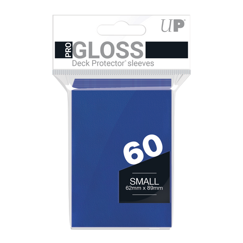 Ultra PRO: Fundas pequeñas de 60 ct - PRO-Gloss (Azul) 