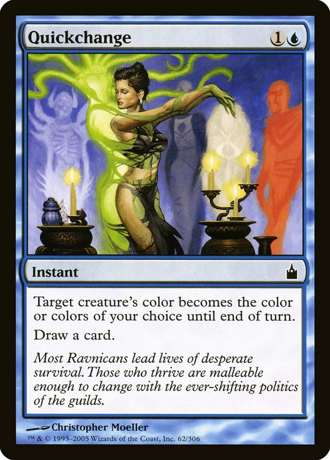 Cambio rápido [Ravnica: Ciudad de los gremios] 