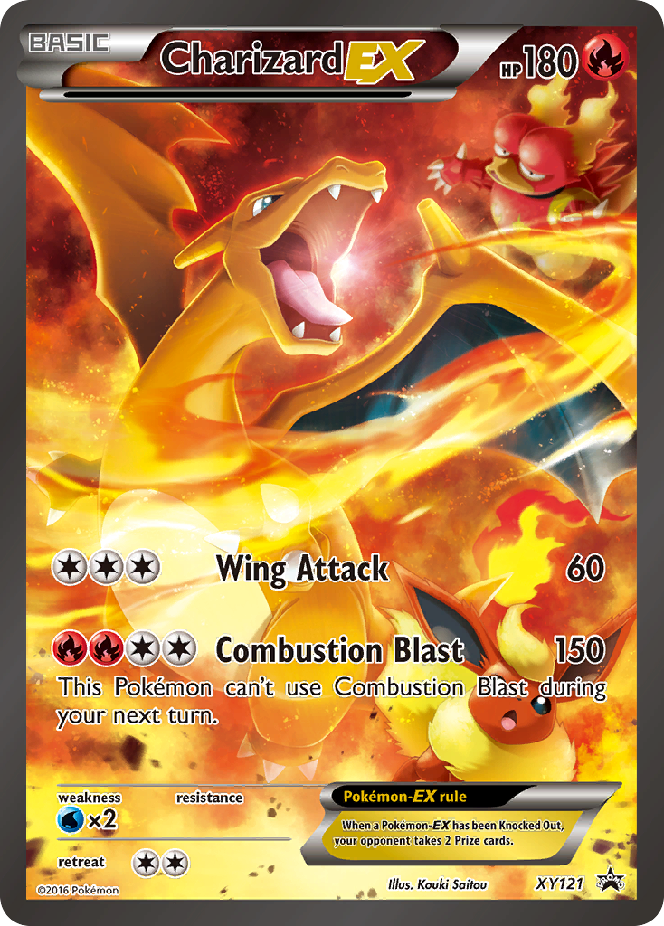 Charizard EX (XY121) [XY: Promociones de Black Star] 