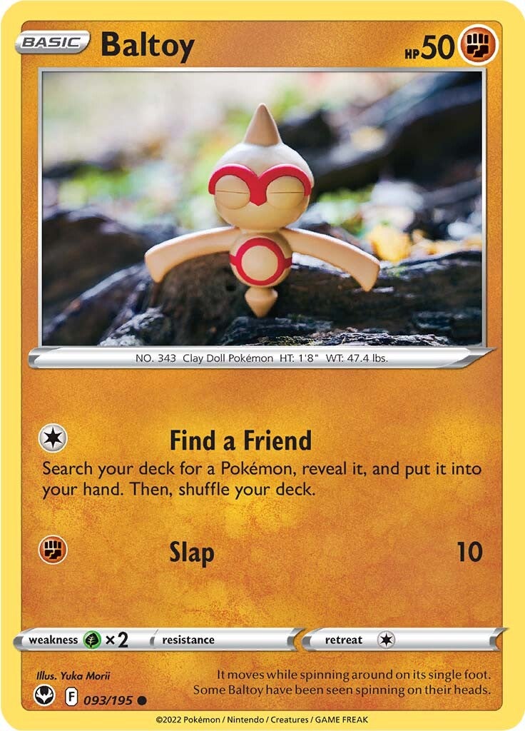 Baltoy (093/195) [Espada y escudo: Tempestad de plata] 