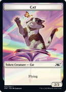 Gato // Tesoro (13) Ficha de doble cara [Tokens Unfinity] 