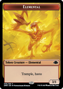 Elefante // Ficha elemental de doble cara [Fichas remasterizadas de Dominaria] 