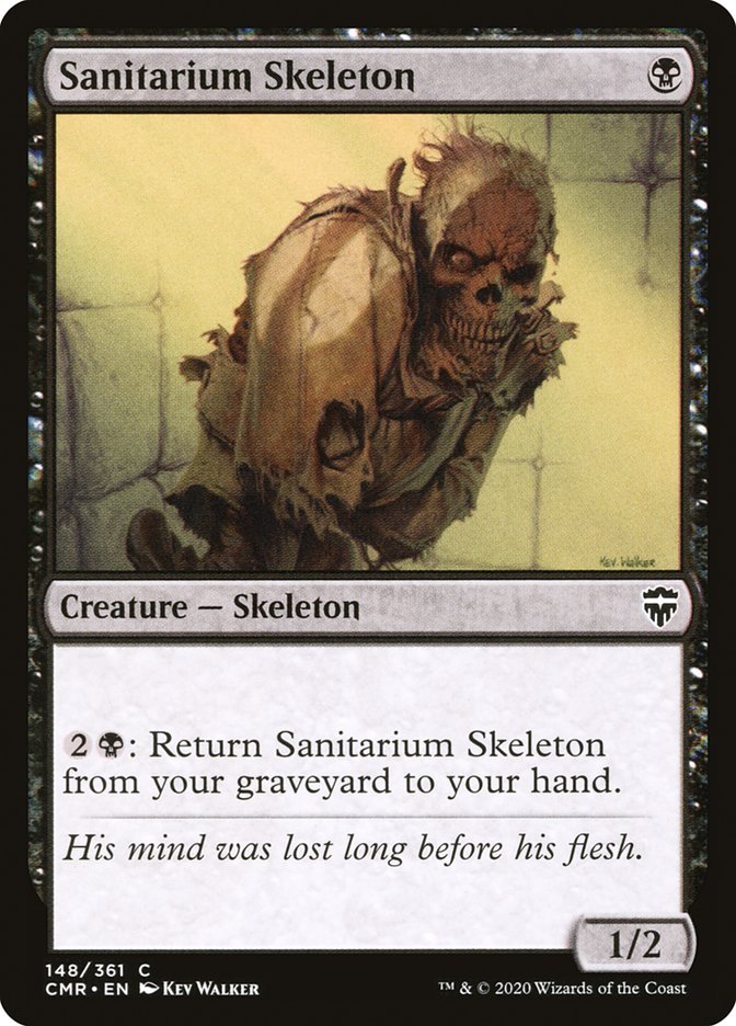 Esqueleto del sanatorio [Commander Legends] 