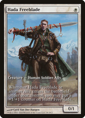 Hada Freeblade (arte extendido) [Promociones de Worldwake] 
