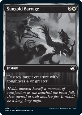Aluvión de Oro Solar [Innistrad: función doble] 
