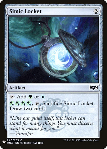 Medallón Simic [Potenciador Misterioso] 