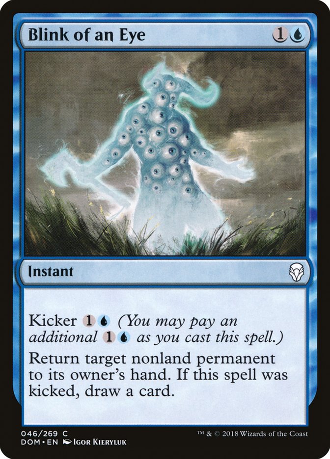 Un abrir y cerrar de ojos [Dominaria] 