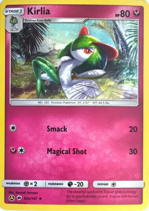 Kirlia (92a/147) [Promociones de arte alternativas] 