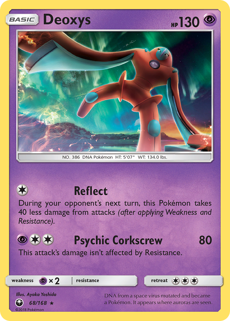 Deoxys (68/168) [Sol y Luna: Tormenta Celestial] 