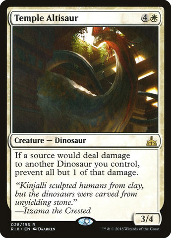 Templo Altisaur [Rivales de Ixalan] 