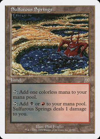 Manantiales sulfurosos [Deckmasters] 