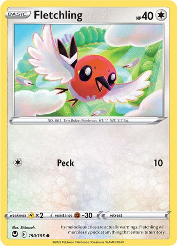Fletchling (150/195) [Espada y escudo: Tempestad de plata] 
