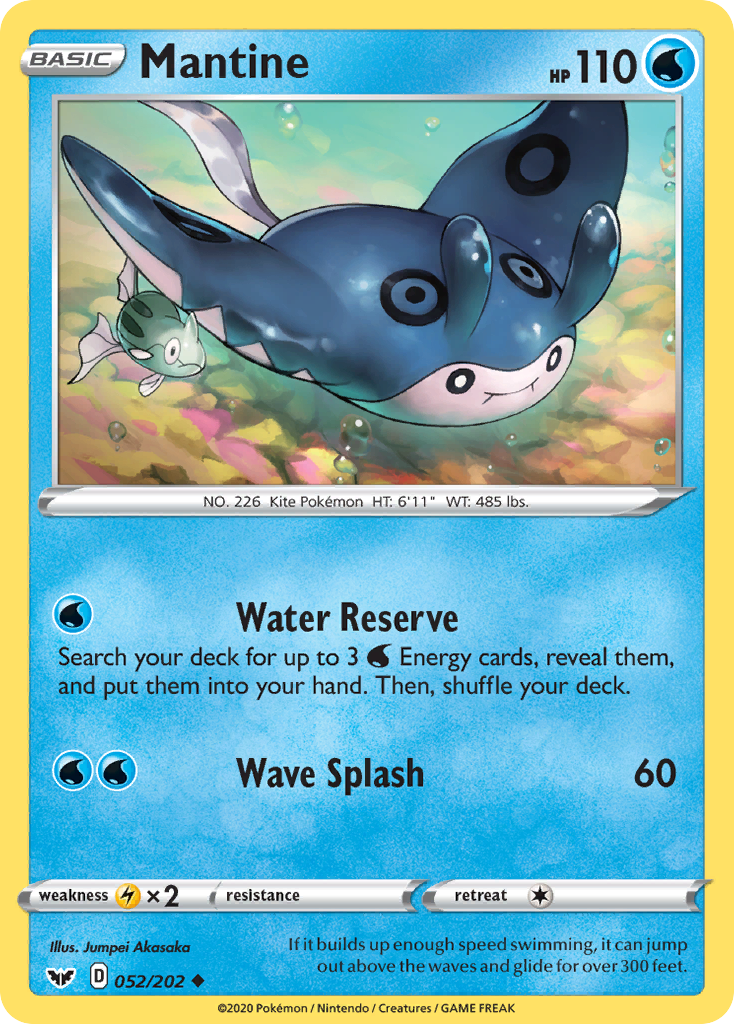 Mantine (052/202) [Espada y escudo: conjunto básico] 