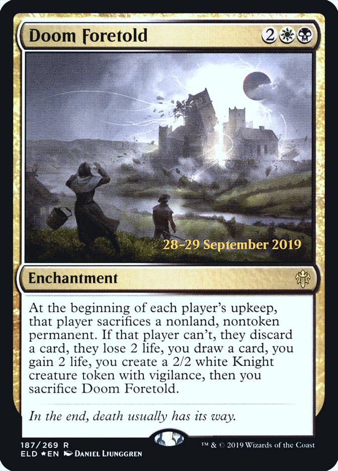 Doom Foretold [Promociones de presentación de El trono de Eldraine] 