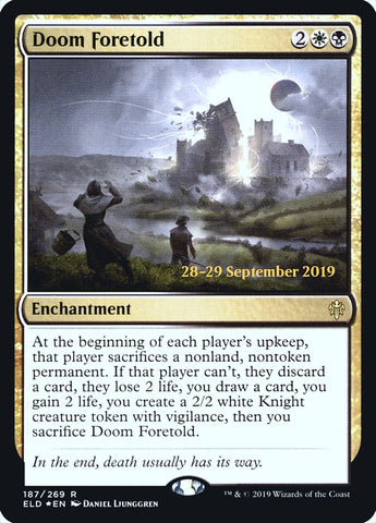 Doom Foretold [Promociones de presentación de El trono de Eldraine] 