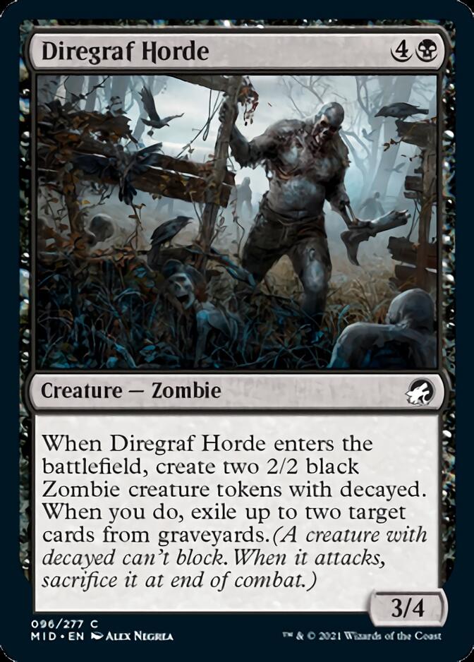 Horda Diregraf [Innistrad: Caza de medianoche] 