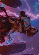 Tarjeta artística Toralf, dios de la furia [Serie de arte Kaldheim] 