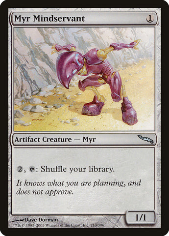 Myr Siervo Mental [Mirrodin] 