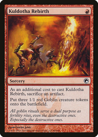 Renacimiento de Kuldotha [Cicatrices de Mirrodin] 