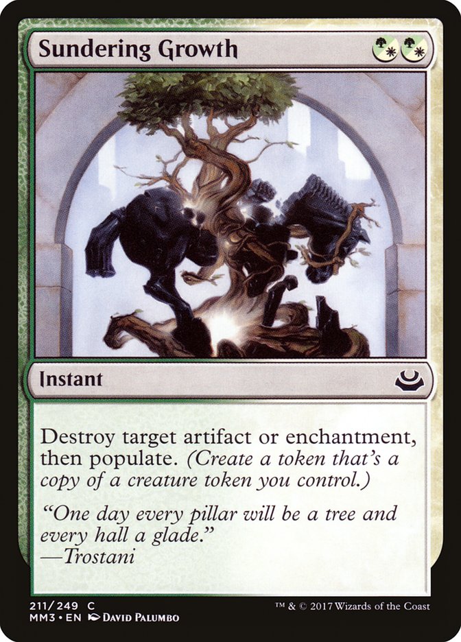 Crecimiento que se rompe [Modern Masters 2017] 