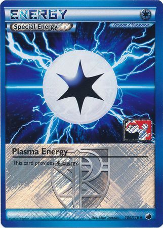 Plasma Energy (106/116) (Promoción de Play Pokemon) [Blanco y negro: Plasma Freeze] 