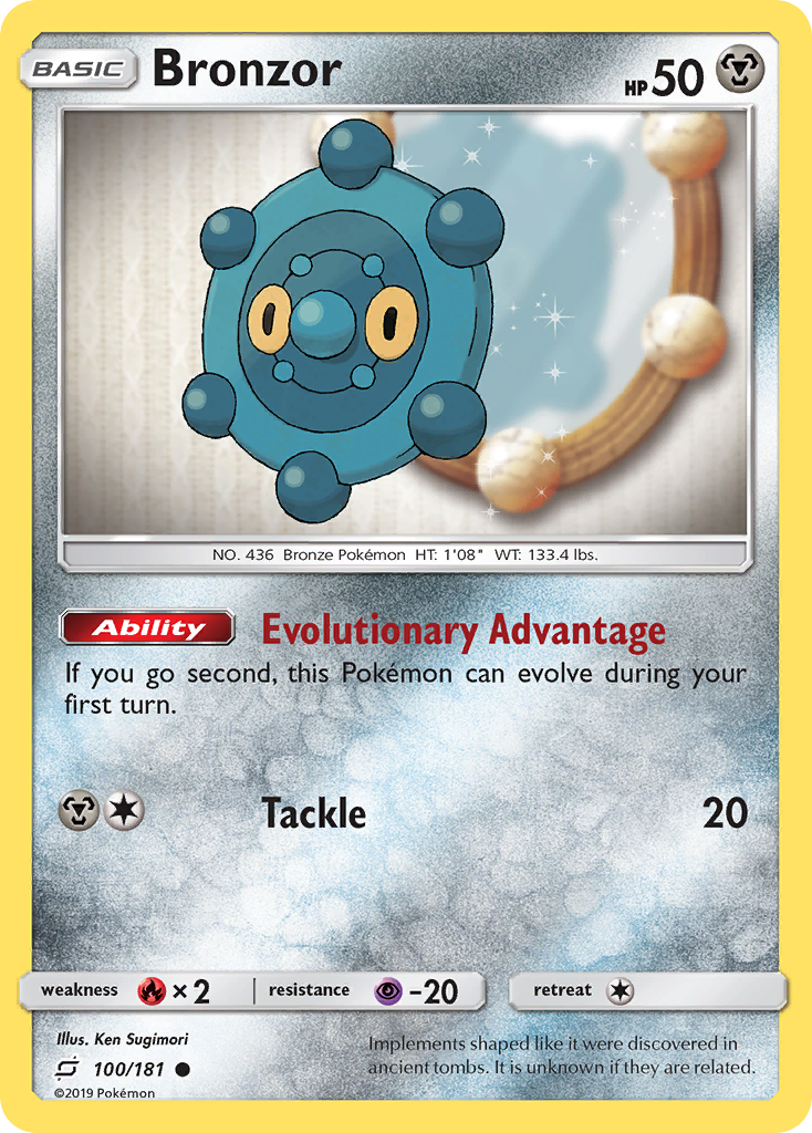 Bronzor (100/181) [Sol y Luna: forman equipo] 