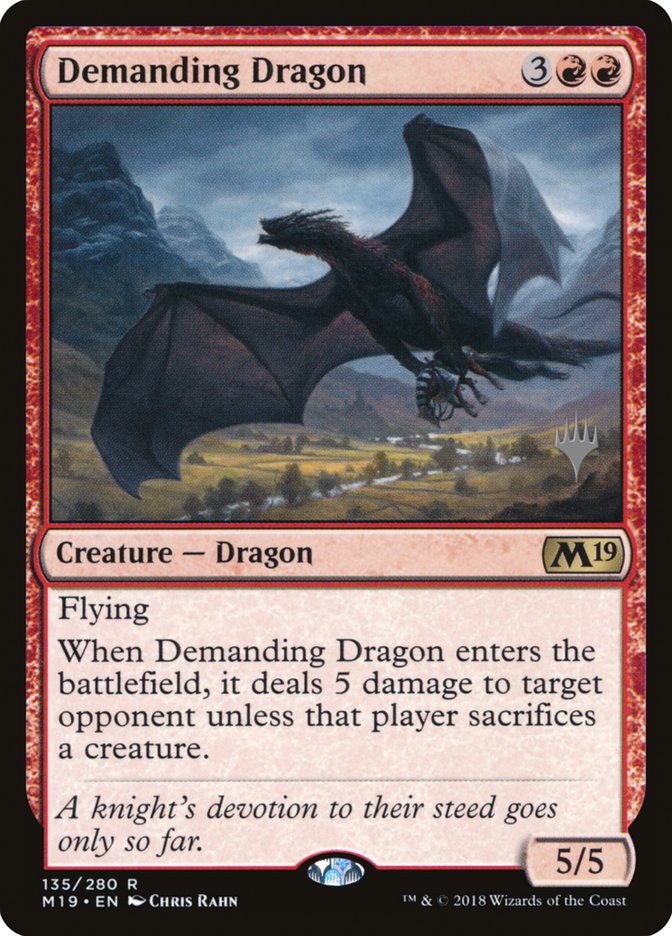 Dragón exigente (paquete promocional) [Promociones de la colección básica 2019] 